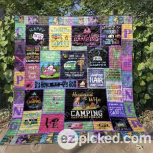 Camping Partners For Life Quilt Blanket Lu88  Quilt